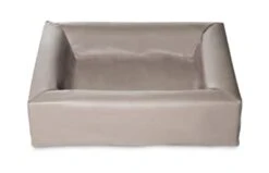Bia Bed Kunstleer Hoes Hondenmand Taupe -TuckerCare 347636