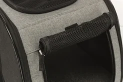 Trixie Reismand Trolley Zwart / Lichtgrijs -TuckerCare 381430 05