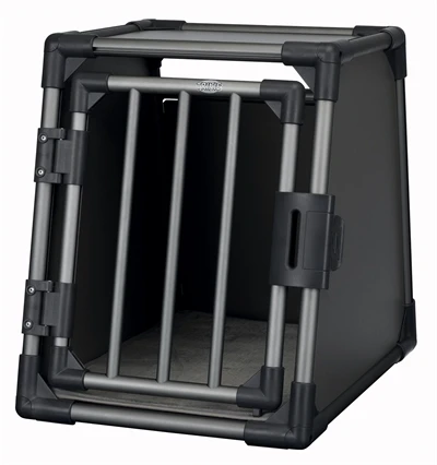 Trixie Vervoersbox Aluminium Grafiet 6 Trixie Vervoersbox Aluminium Grafiet - Afbeelding 4
