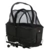 Trixie Fietsmand Bagage Drager Breed Zwart -TuckerCare 390819