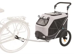 Trixie Hondenfietskar Opvouwbaar Grijs -TuckerCare 392670