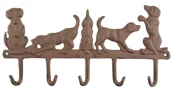 Hanger 5 Honden Gietijzer