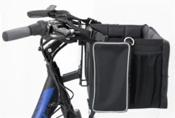 Trixie Fietsmand Voor Aan Stuur Nylon Zwart / Grijs -TuckerCare 398339 07