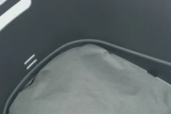 Trixie Fietsmand Voor Bagagedrager Met Draadkoepel Kunststof Grijs -TuckerCare 398615 04