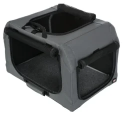 Trixie Soft Kennel Easy Reisbench Grijs -TuckerCare 399761 01