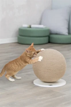 Trixie Krabpaal Bal Op Voet Jute / Hout -TuckerCare 399787 04