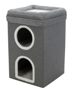 Trixie Krabpaal Cat Tower Saul Grijs 11 Trixie Krabpaal Cat Tower Saul Grijs -TuckerCare 399792 02