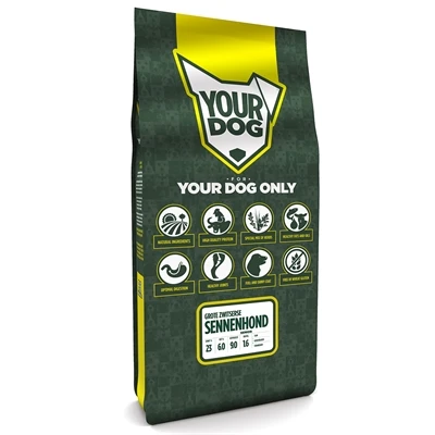 Yourdog Grote Zwitserse Sennenhond Senior 3 Yourdog Grote Zwitserse Sennenhond Senior