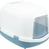Trixie Kattenbak Primo Xxl Top Met Kap Blauw / Wit -TuckerCare 404835