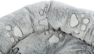 Trixie Hondenmand Nando Rond Lichtgrijs 5 Trixie Hondenmand Nando Rond Lichtgrijs - Afbeelding 3