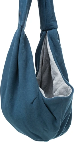 Trixie Draagtas Buikdrager Sling Blauw / Grijs 10 Trixie Draagtas Buikdrager Sling Blauw / Grijs - Afbeelding 8