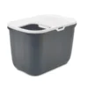 Savic Kattenbak Hop In Antraciet / Wit -TuckerCare 409987
