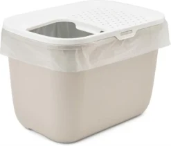 Savic Kattenbak Hop In Mocca / Wit 16 Savic Kattenbak Hop In Mocca / Wit -TuckerCare 409988 04