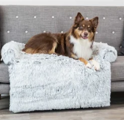 Trixie Sofa Bed Harvey Meubelbeschermer Hoekig Wit / Zwart -TuckerCare 410529 04