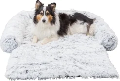 Trixie Sofa Bed Harvey Meubelbeschermer Hoekig Wit / Zwart -TuckerCare 410530