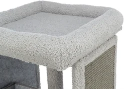 Trixie Kitten Krabpaal Carlita Grijs / Lila -TuckerCare 412155 03