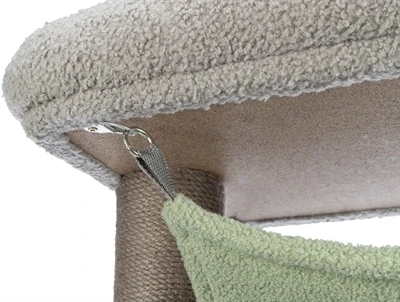 Trixie Kitten Krabpaal Lunito Grijs / Mintgroen 9 Trixie Kitten Krabpaal Lunito Grijs / Mintgroen - Afbeelding 7