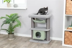 Trixie Kitten Krabpaal Lunito Grijs / Mintgroen 19 Trixie Kitten Krabpaal Lunito Grijs / Mintgroen -TuckerCare 412156 08