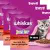 Whiskas Multipack Pouch Junior Classic Selectie Vlees In Saus -TuckerCare 412167