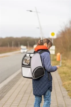 Trixie Hondentas Rugtas Chloe Lichtgrijs / Zwart 15 Trixie Hondentas Rugtas Chloe Lichtgrijs / Zwart -TuckerCare 412613 06