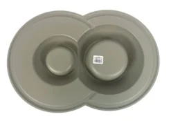 Happy Pet Mad About Pets Voerbak / Drinkbak Volcano Dubbel Mokka -TuckerCare 412722 02