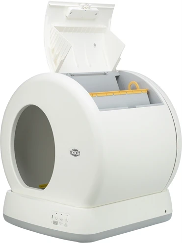 Trixie Zelfreinigende Kattenbak Kunststof Wit 4 Trixie Zelfreinigende Kattenbak Kunststof Wit - Afbeelding 2