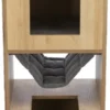 Trixie Citystyle Cat Tower Bruin / Grijs 1 Trixie Citystyle Cat Tower Bruin / Grijs -TuckerCare 413147