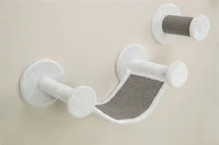 Trixie Katten Klimset Voor Aan De Muur 4 Klimplekken Wit / Grijs -TuckerCare 413260 02