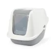 Savic Kattenbak Nestor Giant Wit / Lichtgrijs -TuckerCare 413358