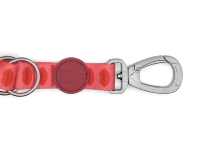 Morso Hondenriem Verstelbaar Gerecycled Lipstick Roze 4 Morso Hondenriem Verstelbaar Gerecycled Lipstick Roze - Afbeelding 2
