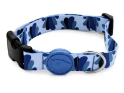 Morso Halsband Hond Gerecycled Splash Blauw -TuckerCare 413719