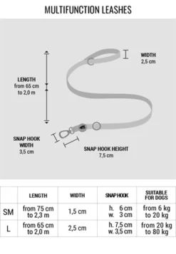 Morso Hondenriem Verstelbaar Gerecycled Pureness Zwart 18 Morso Hondenriem Verstelbaar Gerecycled Pureness Zwart -TuckerCare 413871 07
