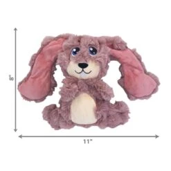 Kong Scrumplez Bunny Pluche Met Piep Roze -TuckerCare 414357 01