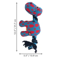 Kong Signature Dynos Fleece Met Piep Assorti -TuckerCare 414358 04