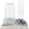 Trixie Voerdispenser En Waterdispenser Kunststof Grijs / Taupe -TuckerCare 414383