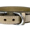 Sazzz Halsband Hond Boho Vintage Leer Beige -TuckerCare 414484