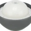 Trixie Vital Dome Drinkfontein Keramiek Grijs / Wit 2 Trixie Vital Dome Drinkfontein Keramiek Grijs / Wit -TuckerCare 415147
