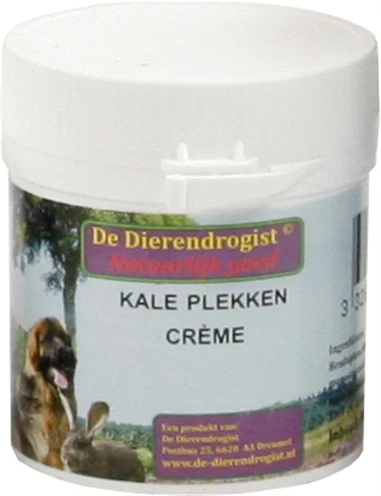 Dierendrogist Kale Plekken Creme 3 Dierendrogist Kale Plekken Creme