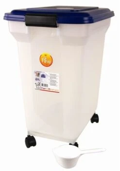 Bewaarcontainer Luchtdicht Transparant / Blauw